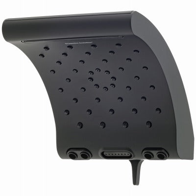 OXYGENICS Oxygenics 34271 Rain Shower Head 1.8 Gpm 5-spray Matte Black