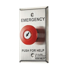 ALARM CONTROLS Alarm Controls Corporation KR-2-1-GR Key Switch Station