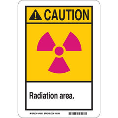 BRADY Brady 45097 Safety Sign 10 in x 7 in