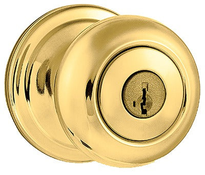 KWIKSET Kwikset 740J 3 Smt Cp K4 Entry Lockset Polished Brass