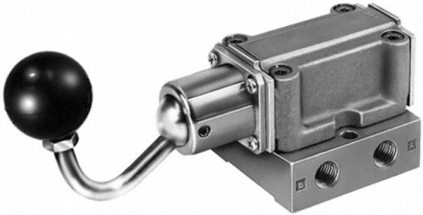 PARKER Parker CC537B 4-way 2-position Hand Toggle Air Valve