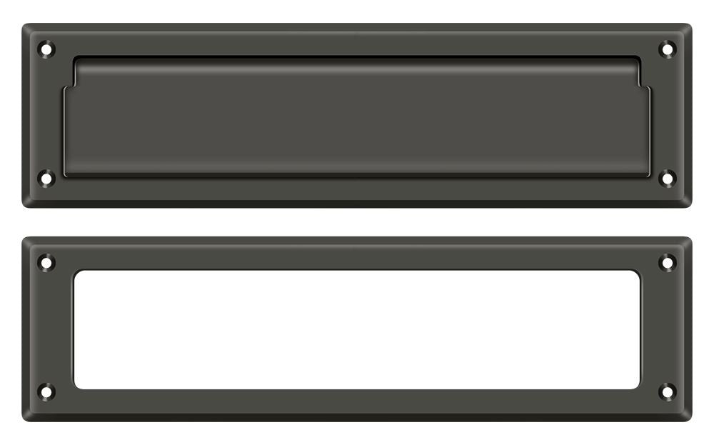 DELTANA Deltana MS211U10B Mail Slot 13.2in Interior Frame Oil Rubbed Bronze