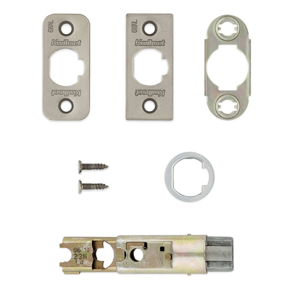 KWIKSET Kwikset 81825-004 6-way Adjustable Deadlatch Satin Nickel