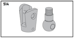 LCN Lcn SEM7810514AL Ball Pivot Connection Link Aluminum