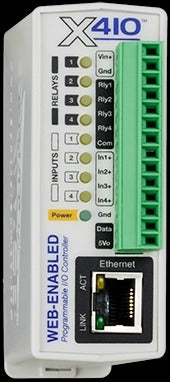 CONTROL BY WEB Control by Web x-410-e Web Relay Controller Poe