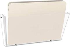 DEFLECTO Deflecto DEF63201 Unbreakable Wall Pocket Letter Single 14.5 x 3 x 6.5 in (1 Pack)