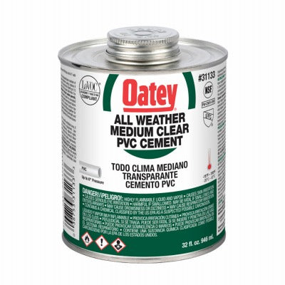 OATEY Oatey Company 311372 Pvc All Weather Cement 8 Oz