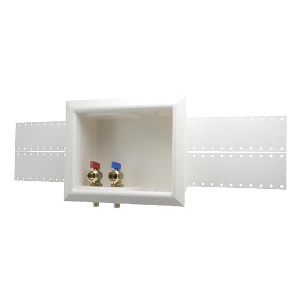UPONOR Uponor LF5930500 Dual Drain Washing Machine Outlet Box