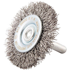 NORTON Norton 66252839030 Wheel Brush 2in Crimped Carbon Steel