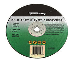 FORNEY Forney Industries Inc 71893 Masonry Cutting Wheel 7in