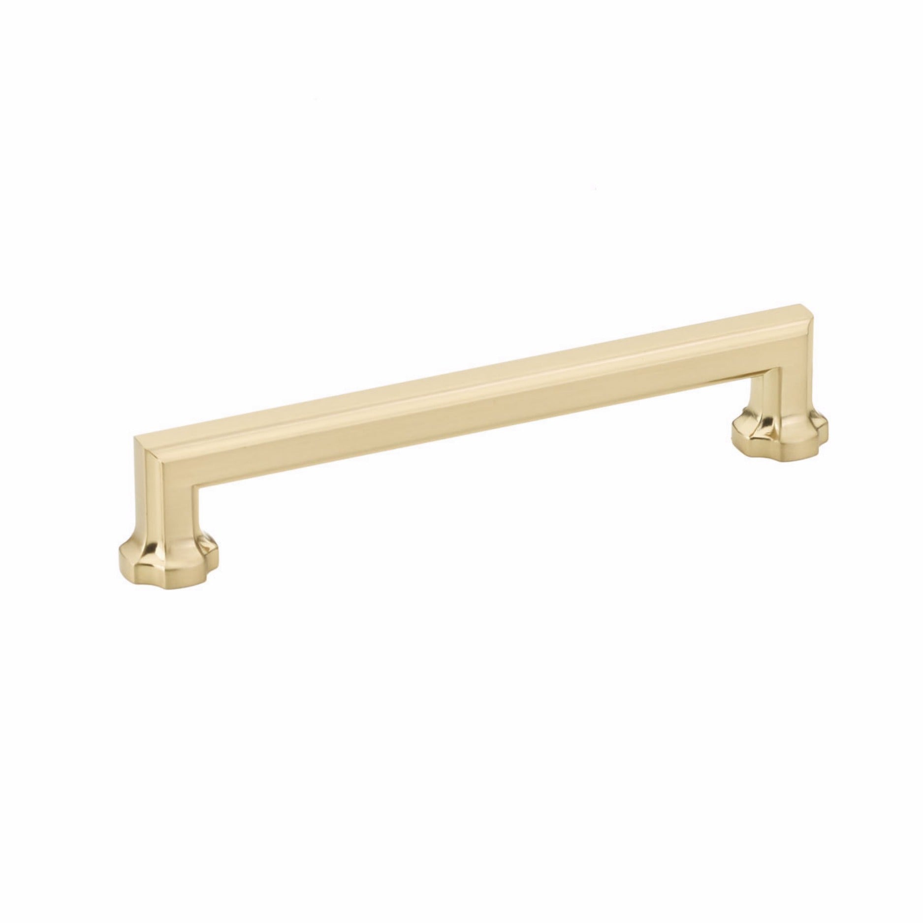 SCHAUB Schaub 885-SSB Cabinet Pull 6 in Center Satin Brass