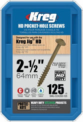 KREG Kreg Tool Company SML-C2X250-125 Pocket Hole Screws