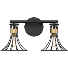 SAVOY HOUSE Savoy House Sav 8-6080-2-143 Vanity Light 2-light Black