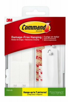 3M 3M Company 17221-ES Picture Hanging Strips 24 Pieces