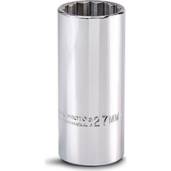 PROTO Proto J5327M Deep Hand Socket 27mm 12-point