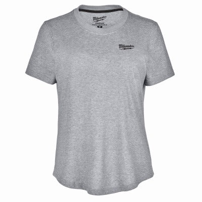 MILWAUKEE Milwaukee F452G-XS Women's Hybrid Tee Gray Xs