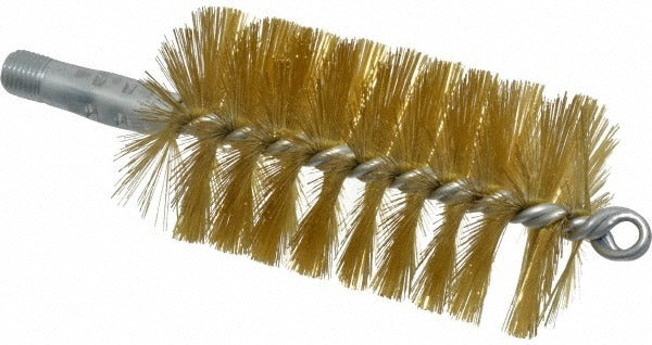 SCHAEFER BRUSH Schaefer Brush 43651 Tube Brush 2.5in Brass Bristles