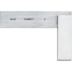 STARRETT Starrett 50130 Precision Steel Square 3 in Blade