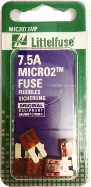 LITTELFUSE Littelfuse 0327075 Automotive Fuse 7.5A 32VDC MICRO2