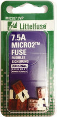 LITTELFUSE Littelfuse 0327075 Automotive Fuse 7.5A 32VDC MICRO2