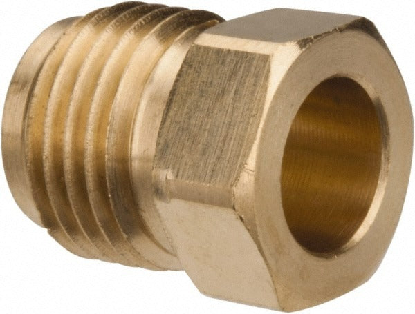 PARKER Parker 41IFF-5 Brass Inverted Piloted Nut 5/16 in Od