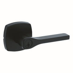 KWIKSET Kwikset 740TPLMDT-514S Tripoli Entry Lock Smartkey Matte Black