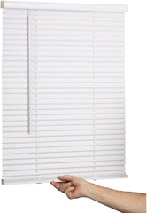 LOTUS & WINDOWARE Lotus and Windoware MLX6060WH Cordless 1-Inch Vinyl Mini Blind 60 x 60 (MLX6060WH)