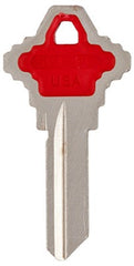 ILCO Kaba Ilco Corp SC1-PC-RED Schlage Red Key Blank 5 Pack