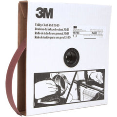 3M 3M 7000118505 Utility Cloth Roll 314D P400 1 in x 50 yd (5 per case)