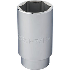 PROTO Proto J5346H Deep Hand Socket 1-7/16 in 6-point 1/2 in Drive