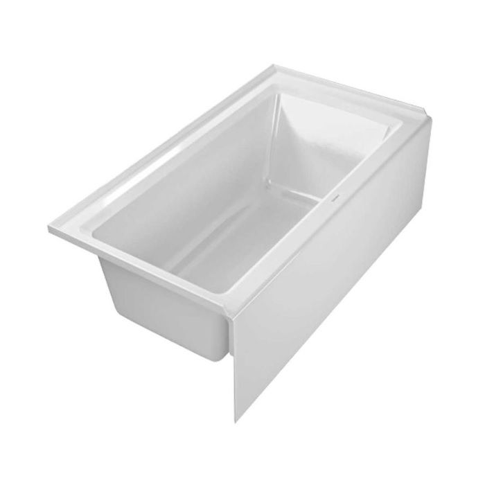 DURAVIT DURAVIT 700354000000091 Architec 60-Inch Alcove Soaking Bathtub