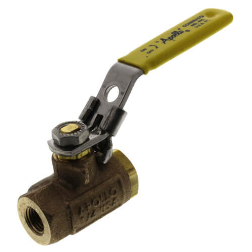 APOLLO VALVES Apollo Valves 70-101-27 Two Piece Ball Valve 1/4 FNPT 600 Ball Valve