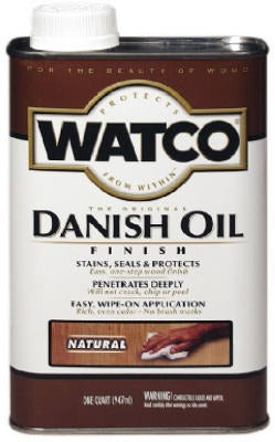 RUST-OLEUM Rust-oleum 242218 Danish Oil Wood Finish Natural Qt