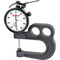 STARRETT Starrett 53121 Dial Thickness Gage 0-1 in 0.001 Grad