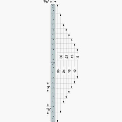 SIMPSON STRONG-TIE Simpson Strong Tie LSTA24 Strap Tie 20-gauge Galvanized
