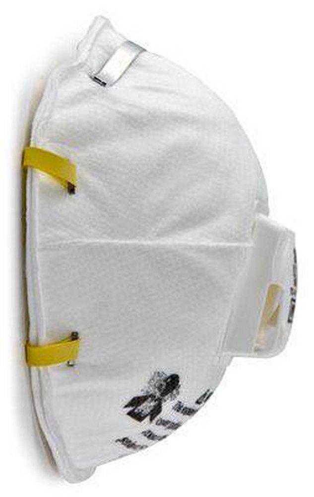 3M 3M 7000002462 Cool Flow Foam, Microfiber and Plastic N95 Particulate Respirator in White (Box of 10)