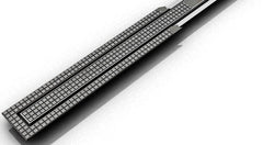 INFINITY DRAIN Infinity Drain FTTIF6524SS Side Outlet Complete Kit Tile-in Grate (24 inches)