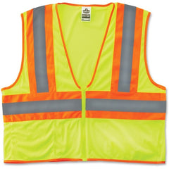 ERGODYNE Ergodyne EGO21297 Class 2 Two-Tone Zipper Vest (2X/3X-Large)