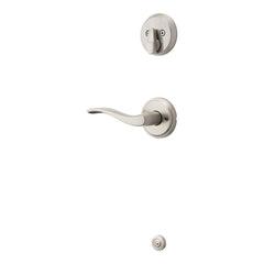 KWIKSET Kwikset 971SELLH-15 Sedona Lever Handleset Trim Satin Nickel