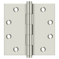 DELTANA Deltana DSB4514 Square Hinge 4.5x4.5 in Bright Nickel