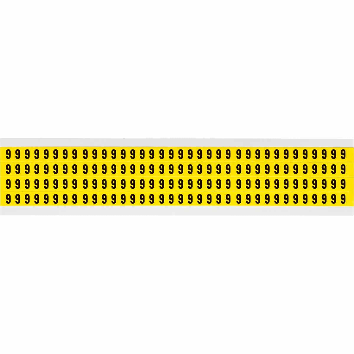 BRADY Brady 3400-9 0.25 in character height repositionable numbers and letters (card of 144)