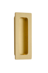 EMTEK Emtek 220304US4 Rectangular Flush Pull Satin Brass