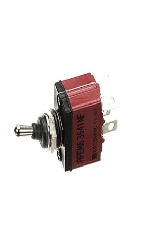 CROWN Crown 9110-1 Toggle Switch Dpst 6A 250Vac (Each) 4-S101