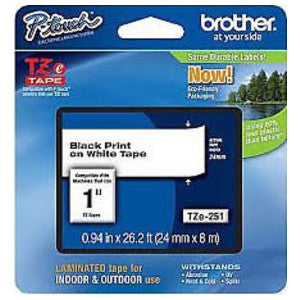 BROTHER TZE251 TAPES