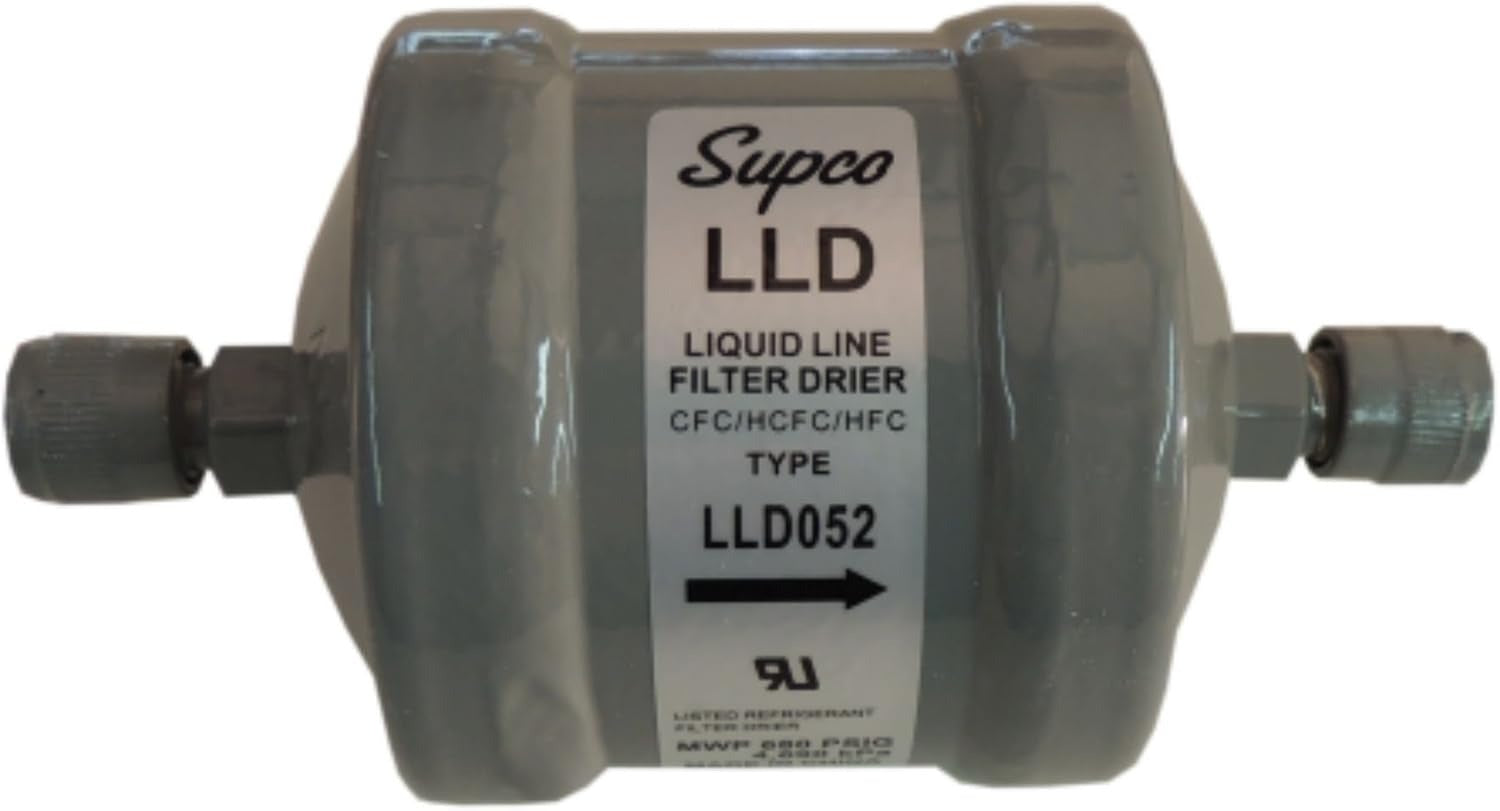 SUPCO Supco LLD052 1/4 Fl Filter-Drier 1/2-1-1/2 Ton (5 cu in) WD052