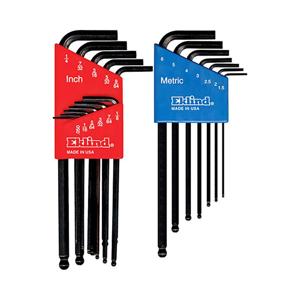 EKLIND Eklind 13809 Ball End Hex Key Set Metric 9 Piece