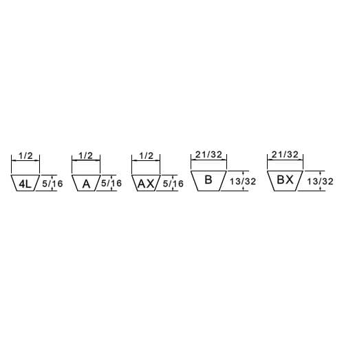 RHEEM 71-17033-48 BELTS