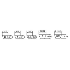 RHEEM 71-40438-23 V-BELTS & PULLEYS