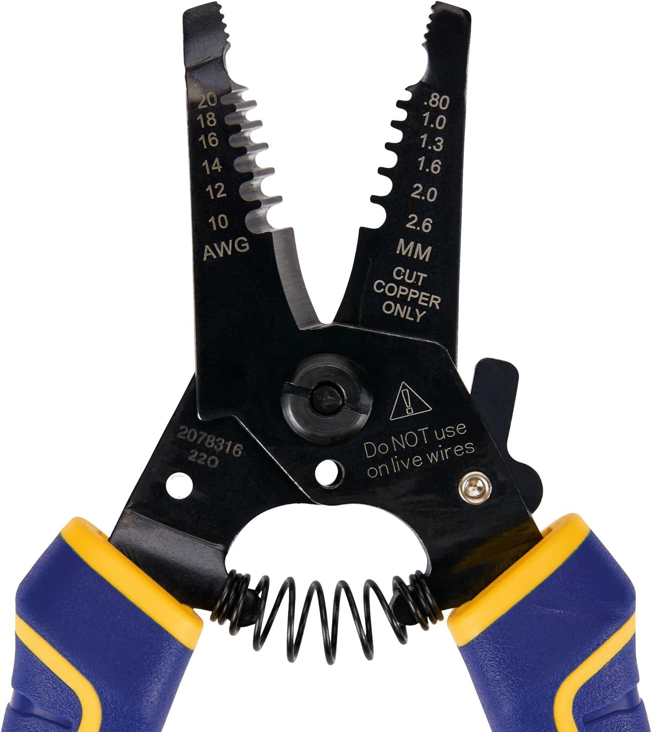 IRWIN IRWIN 2078316 VISE-GRIP Wire Stripping Tool Wire Cutter 6-Inch
