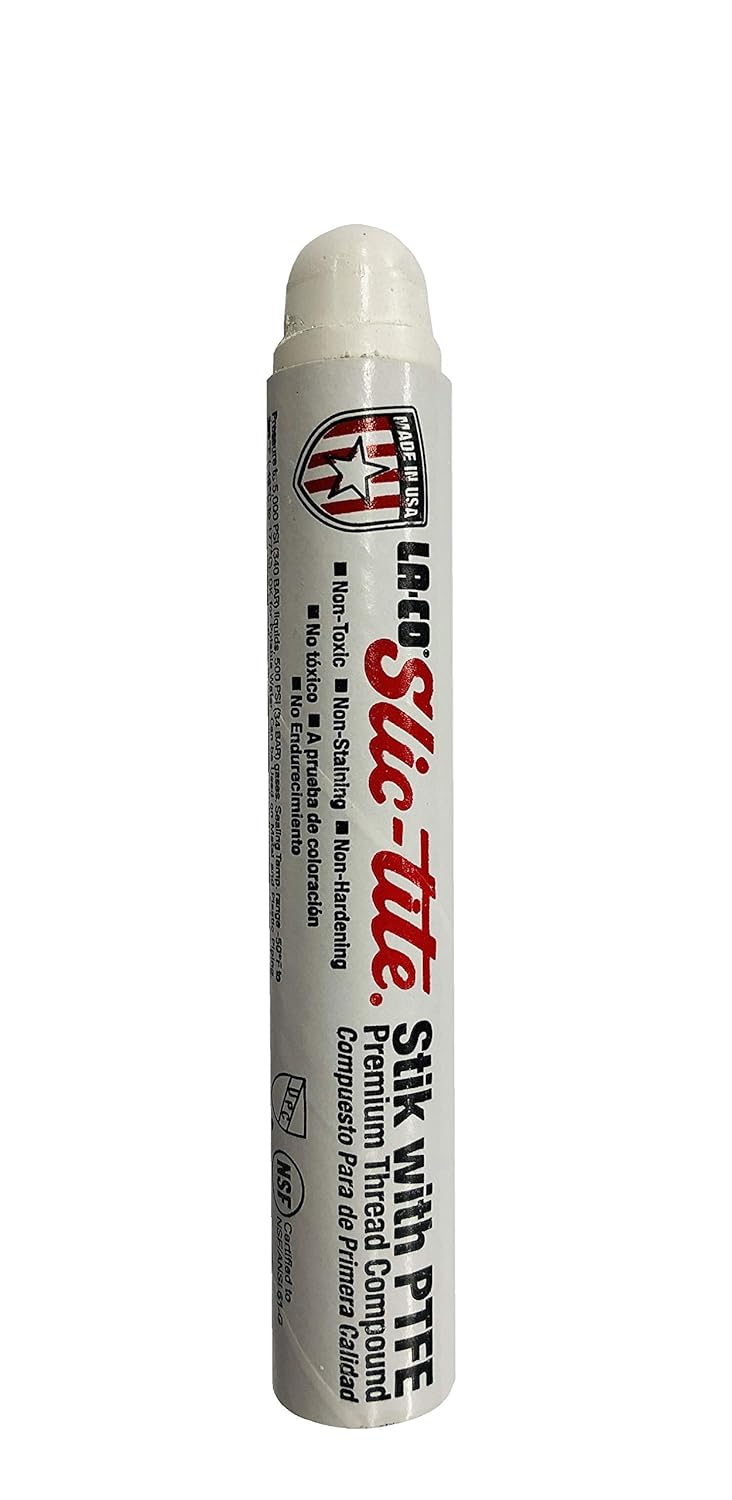 LA-CO La-Co 41600 Slic-Tite Thread Sealant Stik with PTFE 1-1/4 oz Stick